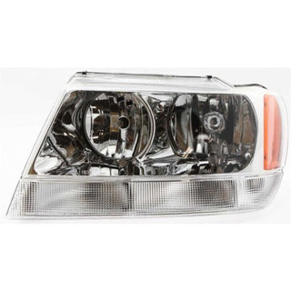 1999-2004 Jeep Grand Cherokee Head Light LH, Assembly Interior, Limited - Classic 2 Current Fabrication
