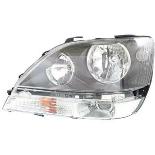 1999-2000 Lexus RX300 Head Light LH, Assembly, Halogen, Black Interior.