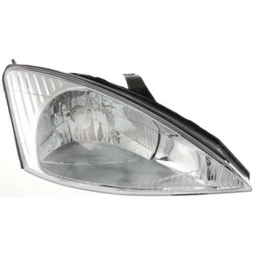 2000-2002 Ford Focus Head Light RH, Assembly, Halogen - Capa.