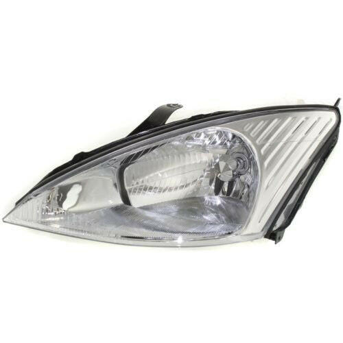 2000-2002 Ford Focus Head Light LH, Assembly, Halogen.