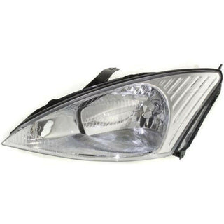 2000-2002 Ford Focus Head Light LH, Assembly, Halogen.