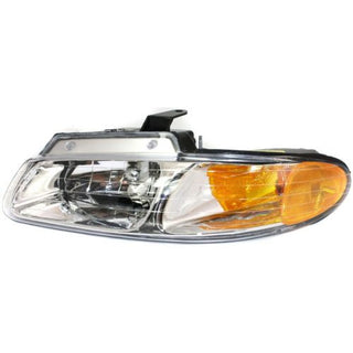 2000 Dodge Caravan Head Light LH, Halogen, w/Out Quad And Daytime - Classic 2 Current Fabrication