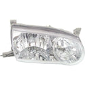 2001-2002 Toyota Corolla Head Light RH, Assembly.