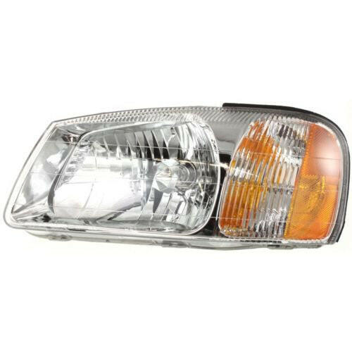 2000-2002 Hyundai Accent Head Light LH, Assembly.