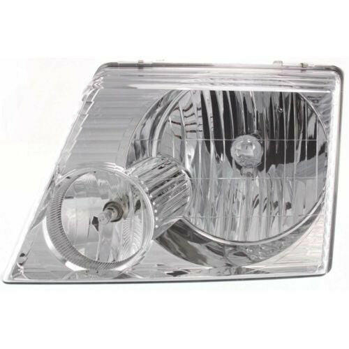 2002-2005 Ford Explorer Head Light LH, Assembly, Except 02-03 Sport.