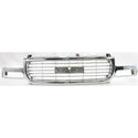 2001-2005 GMC Yukon Grille, Chrome.