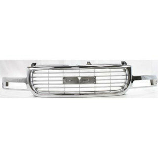 2001-2005 GMC Yukon Grille, Chrome.