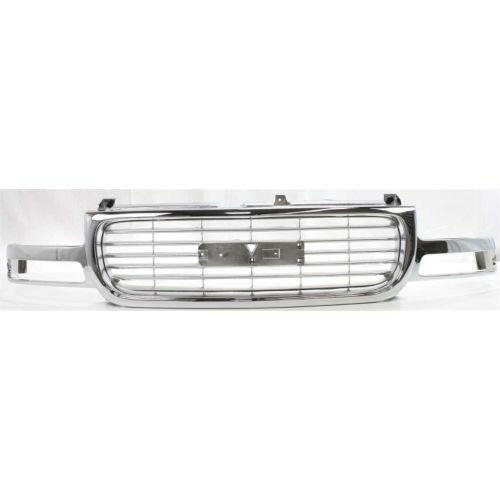 2001-2005 GMC Yukon Grille, Chrome.