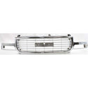 1999-2002 GMC Sierra Pickup Truck Grille, Chrome - Classic 2 Current Fabrication