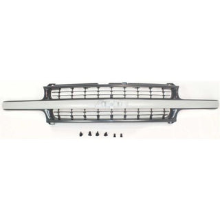 2000-2006 Chevy Tahoe Grille, textured Black - Classic 2 Current Fabrication