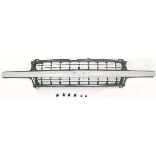 1999-2002 Chevy Silverado Pickup Truck Grille, Black - Classic 2 Current Fabrication