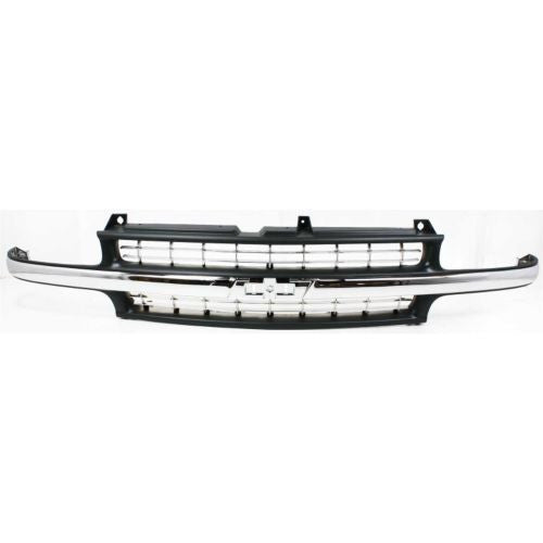2000-2006 Chevy Tahoe Grille, Cross Bar Insert, Black - Classic 2 Current Fabrication