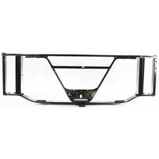 1999-2002 Chevy Silverado Radiator Support, Assembly, Black, Aluminum.