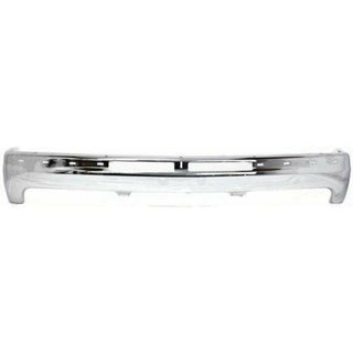 2001-2002 Chevy Silverado 1500 HD Front Bumper, Chrome, w/Brackets.