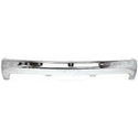 2001-2002 Chevy Silverado 2500 HD Front Bumper, Chrome, w/Brackets.