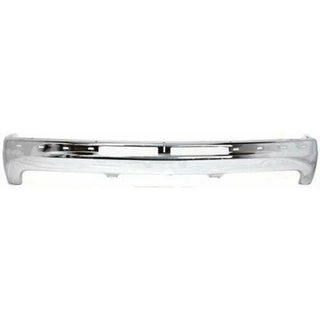 2001-2002 Chevy Silverado 2500 HD Front Bumper, Chrome, w/Brackets.