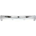 1999-2002 Chevy Silverado 2500 Front Bumper, Chrome, With Brackets.