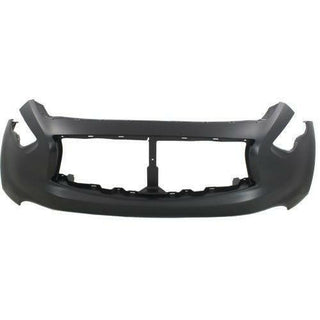 2014-2016 Infiniti QX70 Front Bumper Cover, Primed, w/o Navigation.