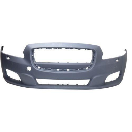 2014-2015 Jaguar XJR Front Bumper Cover, Primed, w/o Parking Aid Sensors.