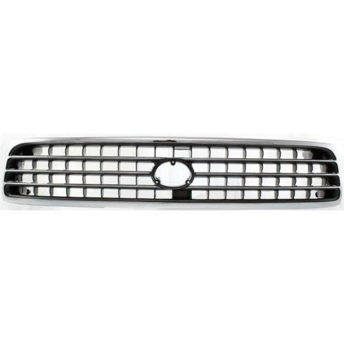 1991-1992 Toyota Cressida Grille, Chrome Shell/Gray.