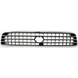 1991-1992 Toyota Cressida Grille, Chrome Shell/Gray.