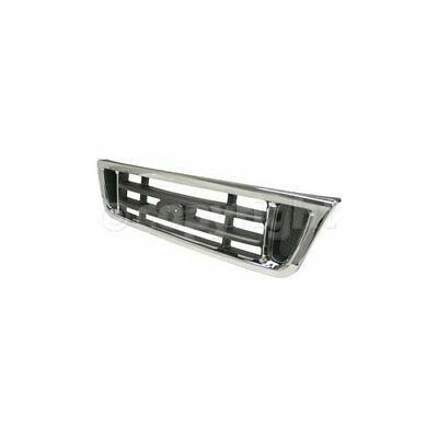 2003-2007 Ford Econoline Grille, Chrome Shell/gray.