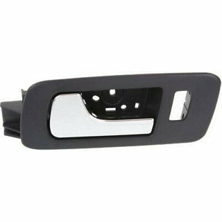 2005-2011 Cadillac STS Front Door Handle LH, Chrome Lever+black Housing.