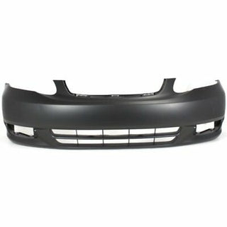 2003-2004 Toyota Corolla Front Bumper Cover, Primed, w/o Spoiler Hole, - Classic 2 Current Fabrication