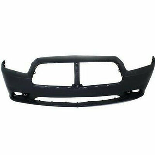 2011-2014 Dodge Charger Front Bumper Cover, w/o Adaptive Cruise Ctrl, Exc SRT-8.