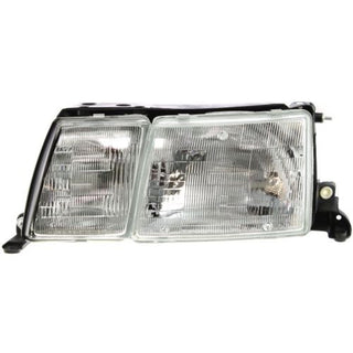 1990-1992 Volvo LS400 Head Light LH, Assembly, With Fog Lamp - Classic 2 Current Fabrication