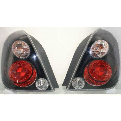2002-2005 Nissan Altima Clear Tail Lamp, W/ Clear Turn Signal Lens.