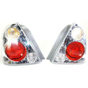 2002-2005 Nissan Altima Clear Tail Lamp, W/Red & Clear Turn Signal.