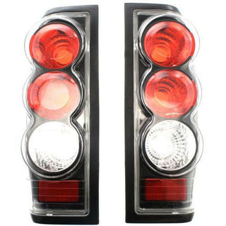 1998-2004 Nissan Frontier Clear Tail Lamp, Lens/Housing, Black Interior.