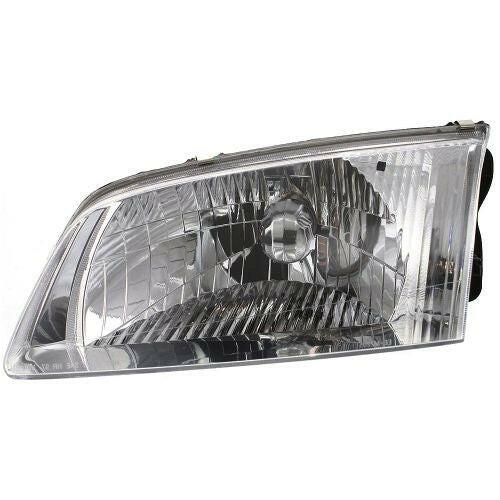 2000-2002 Mazda 626 Head Light LH, Assembly, With Out Bracket.