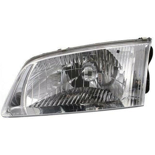 2000-2002 Mazda 626 Head Light LH, Assembly, With Out Bracket.