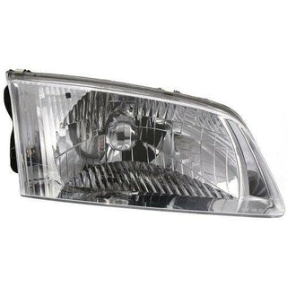 2000-2002 Mazda 626 Head Light RH, Assembly, With Out Bracket.