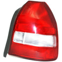 1999-2000 Honda Civic Tail Lamp RH, Lens And Housing, Hatchback.