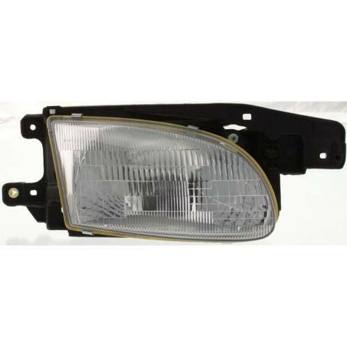 1998-1999 Hyundai Accent Head Light RH, Assembly, Sedan.