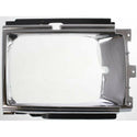 1984-1986 Toyota 4Runner Headlight Door LH, Chrome.