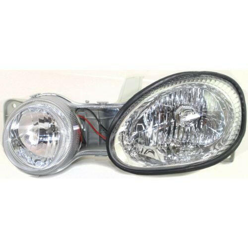 2000-2001 Kia Spectra Head Light LH, Assembly.