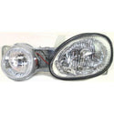 2000-2001 Kia Spectra Head Light LH, Assembly.
