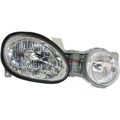 2000-2001 Kia Spectra Head Light RH, Assembly.