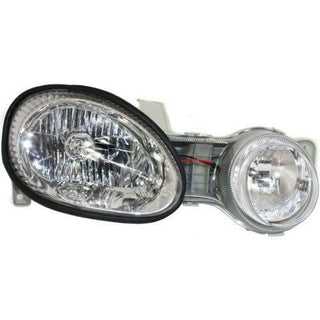 2000-2001 Kia Spectra Head Light RH, Assembly.