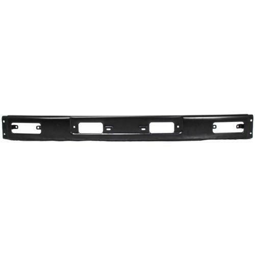 1984-1986 Toyota Pickup Front Bumper, Face Bar, Black, 4WD.