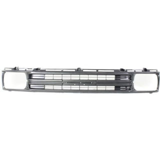 1989-1991 Toyota Pickup Grille, argent, 1-piece Type - Classic 2 Current Fabrication