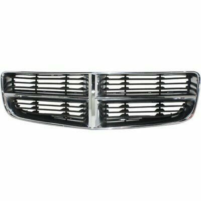 2006-2010 Dodge Charger Grille, Chrome Shell/Dark Gray (CAPA).