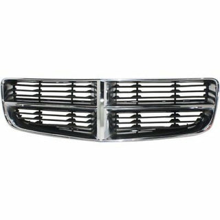 2006-2010 Dodge Charger Grille, Chrome Shell/Dark Gray (CAPA) - Classic 2 Current Fabrication