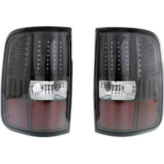 2004-2006 F-150 Pickup Clear Tail Lamp, Led Design, side, Exc.Heritage.