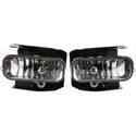 1999-2004 Ford F-250 Pickup Crystal Clear Fog Lamp, Assembly, Set Of 2.
