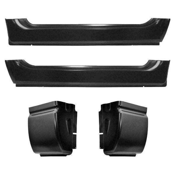 2002-2008 Dodge Ram 3500 2DR Factory Style Rocker Panel & Cab Corners.